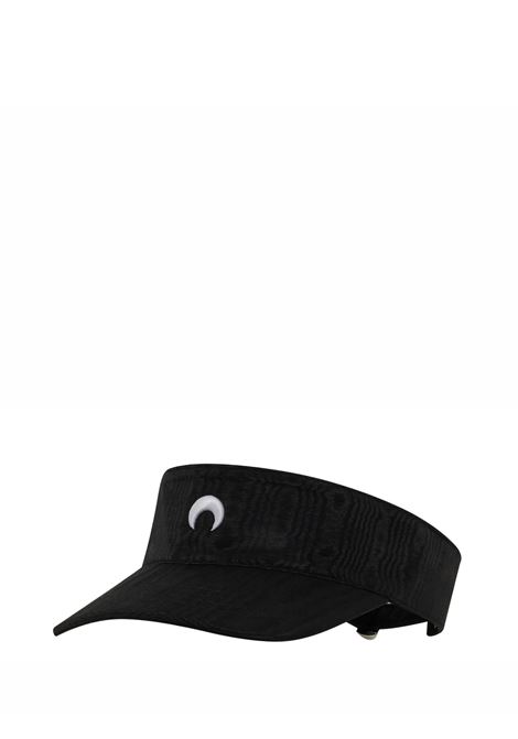 moire visor woman black MARINE SERRE | UHG037A CWOV0030BK99